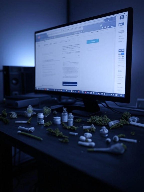 How the dnet dark web market links